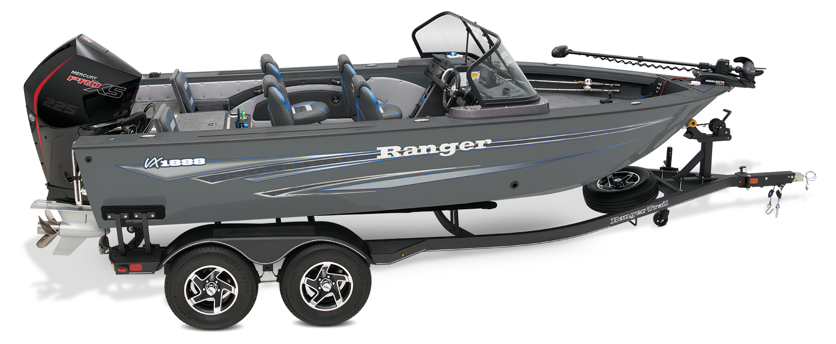 VX1888WT - Ranger Aluminum Deep V Boat